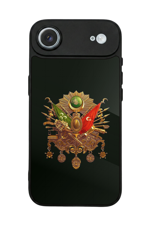 iPhone 17 Air Uyumlu Osmanli Tugrasi Tasarımlı Glossy Premium Kılıf