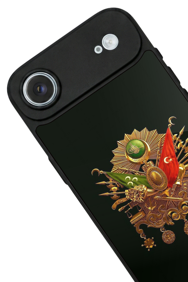 iPhone 17 Air Uyumlu Osmanli Tugrasi Tasarımlı Glossy Premium Kılıf
