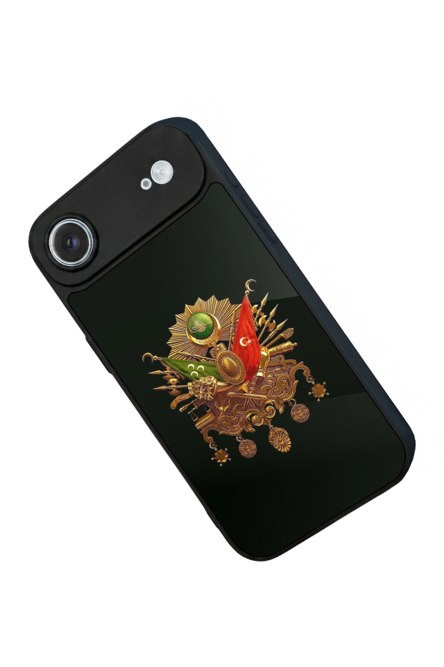 iPhone 17 Air Uyumlu Osmanli Tugrasi Tasarımlı Glossy Premium Kılıf