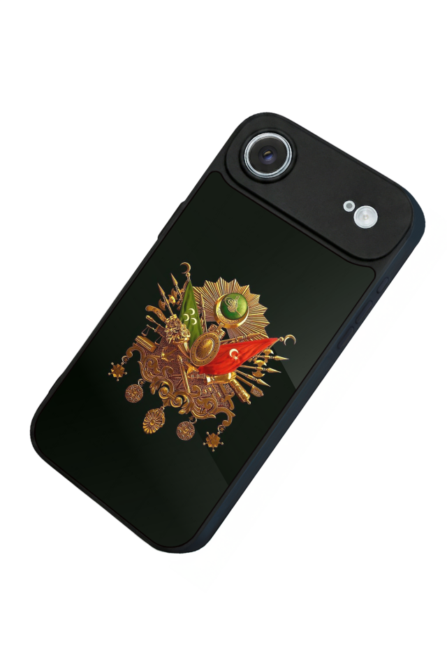 iPhone 17 Air Uyumlu Osmanli Tugrasi Tasarımlı Glossy Premium Kılıf