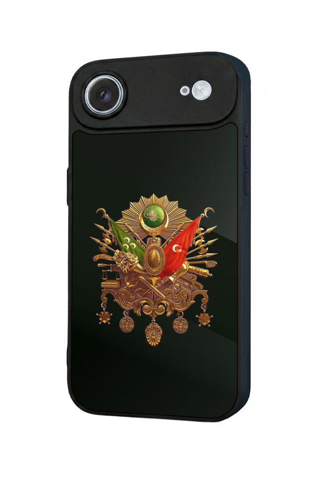 iPhone 17 Air Uyumlu Osmanli Tugrasi Tasarımlı Glossy Premium Kılıf