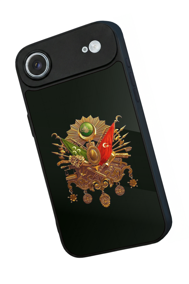 iPhone 17 Air Uyumlu Osmanli Tugrasi Tasarımlı Glossy Premium Kılıf