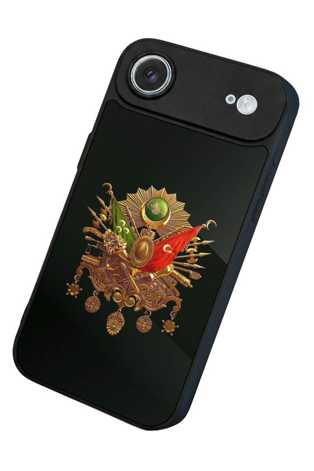 iPhone 17 Air Uyumlu Osmanli Tugrasi Tasarımlı Glossy Premium Kılıf
