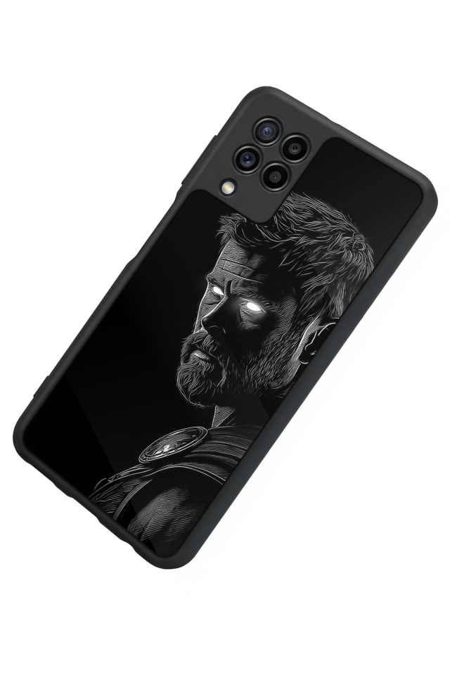 Samsung Galaxy M22 Uyumlu Thor Tasarımlı Glossy Premium Kılıf