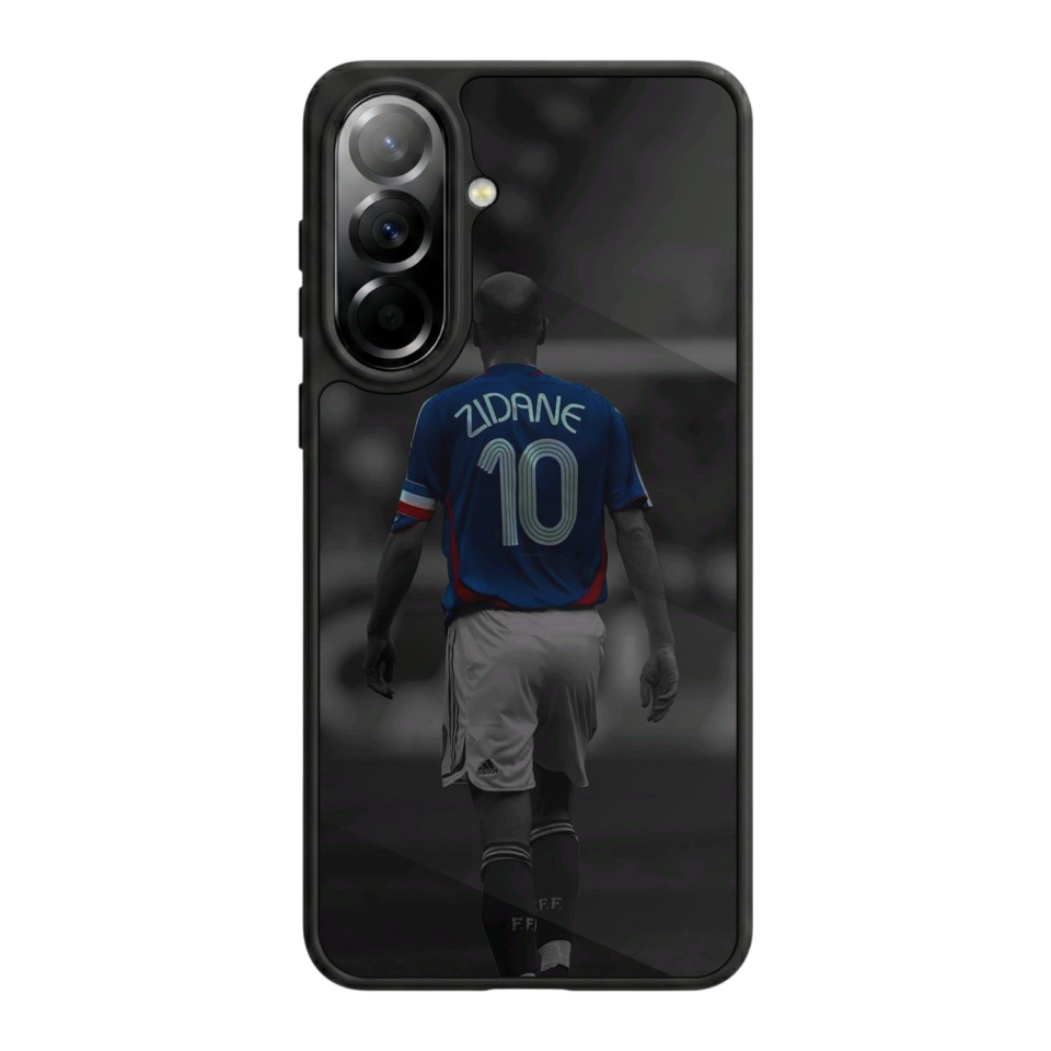 Samsung Galaxy A37 Uyumlu Zidane Tasarımlı Glossy Premium Kılıf