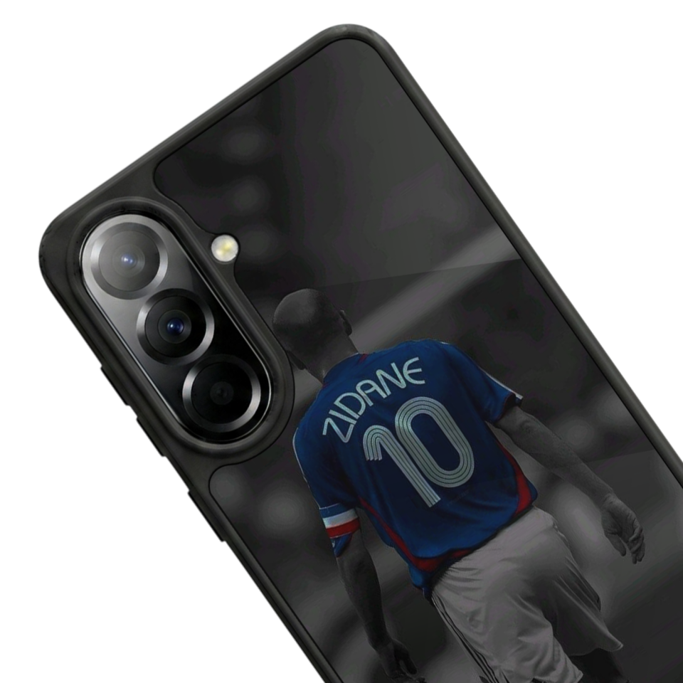 Samsung Galaxy A37 Uyumlu Zidane Tasarımlı Glossy Premium Kılıf