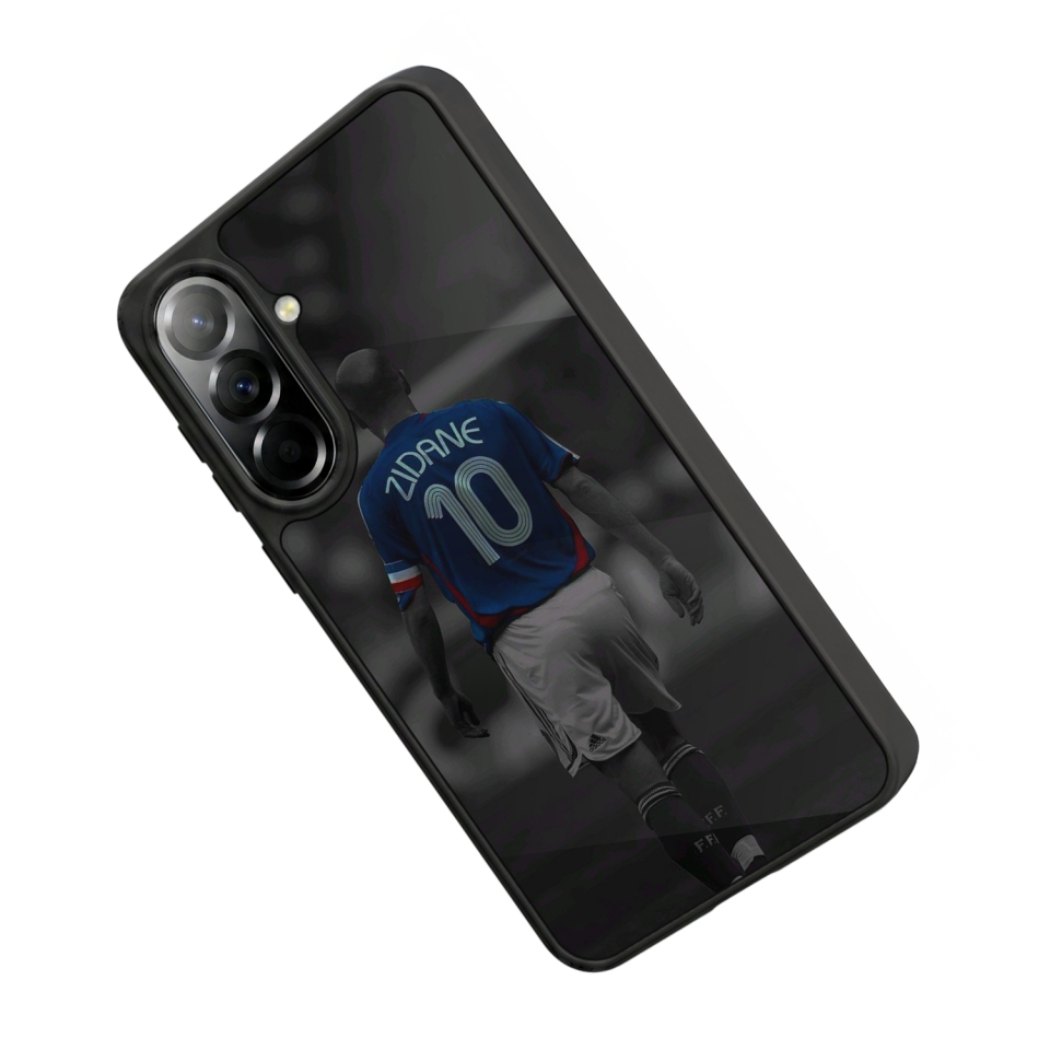 Samsung Galaxy A37 Uyumlu Zidane Tasarımlı Glossy Premium Kılıf