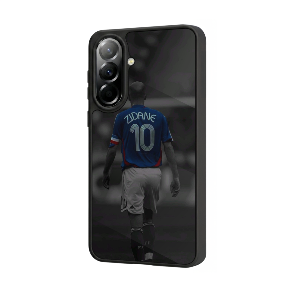 Samsung Galaxy A37 Uyumlu Zidane Tasarımlı Glossy Premium Kılıf