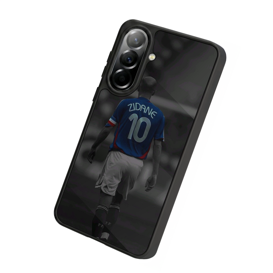 Samsung Galaxy A37 Uyumlu Zidane Tasarımlı Glossy Premium Kılıf