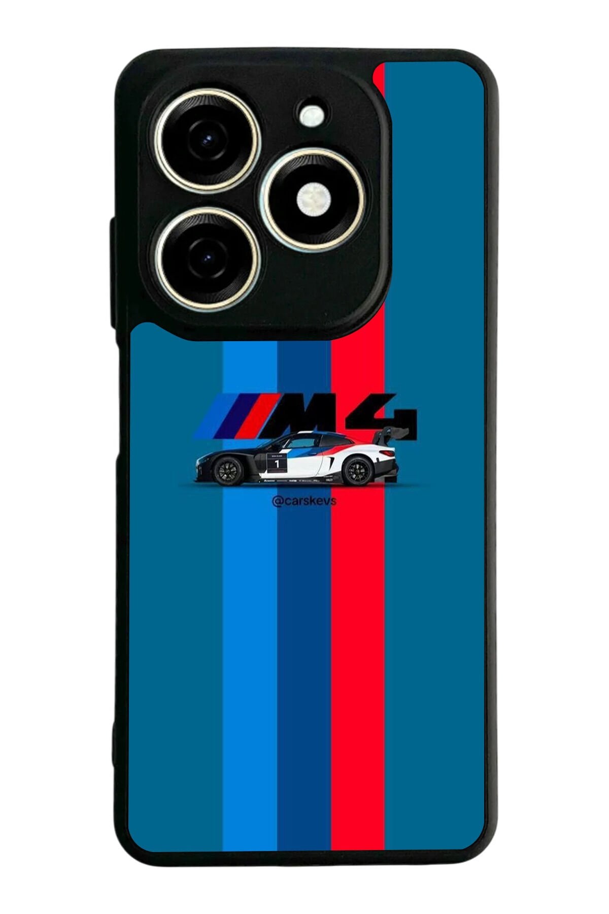 Tecno Spark 20/20C Uyumlu BMW Tasarımlı Glossy Premium Kılıf