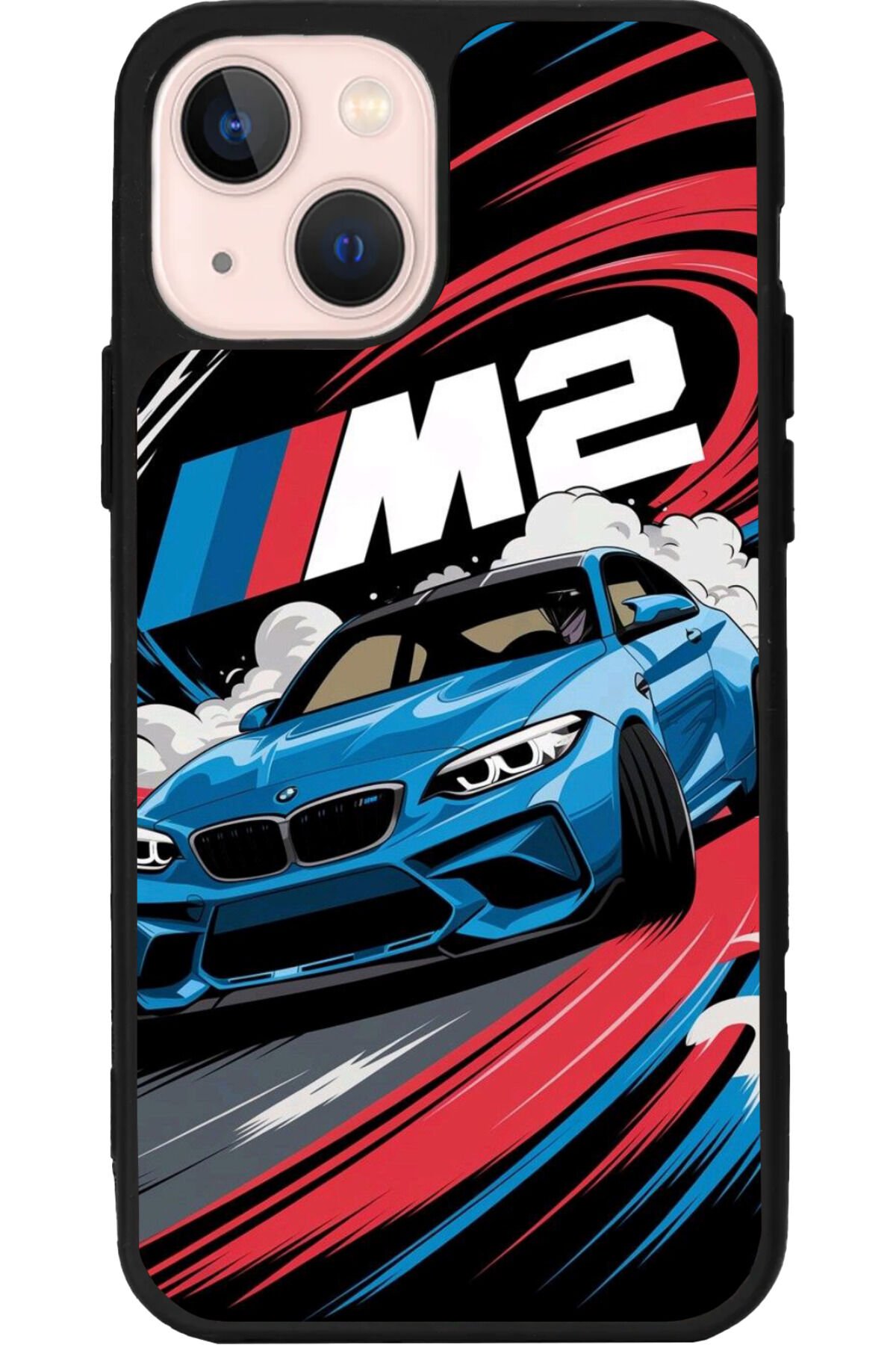iPhone 13 Mat Siyah Uyumlu Kılıf – Yumuşak Silikon, Koruyucu, Şok Emici Kapak