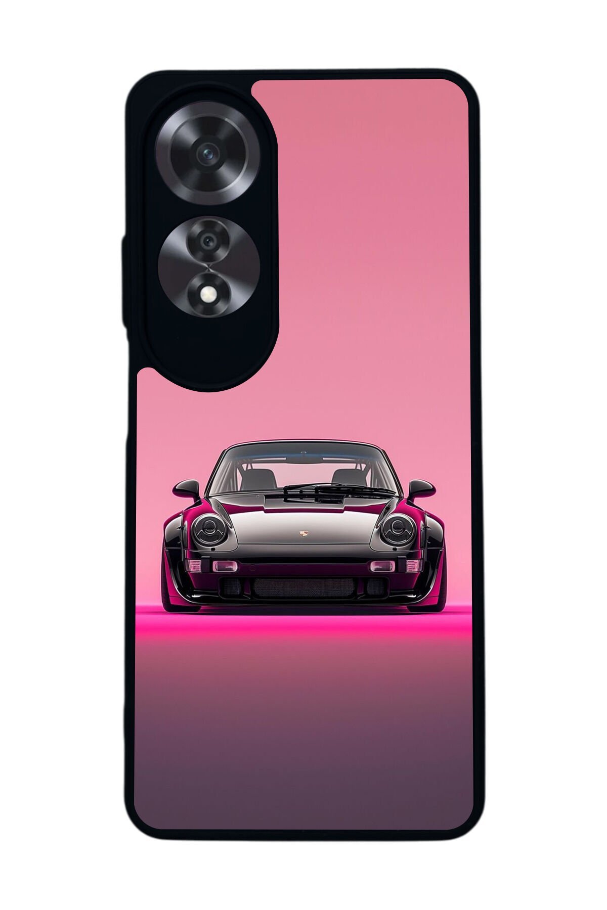 Oppo A60 Mat Siyah uyumlu Kılıf – Yumuşak Silikon, Koruyucu, Şok Emici Kapak