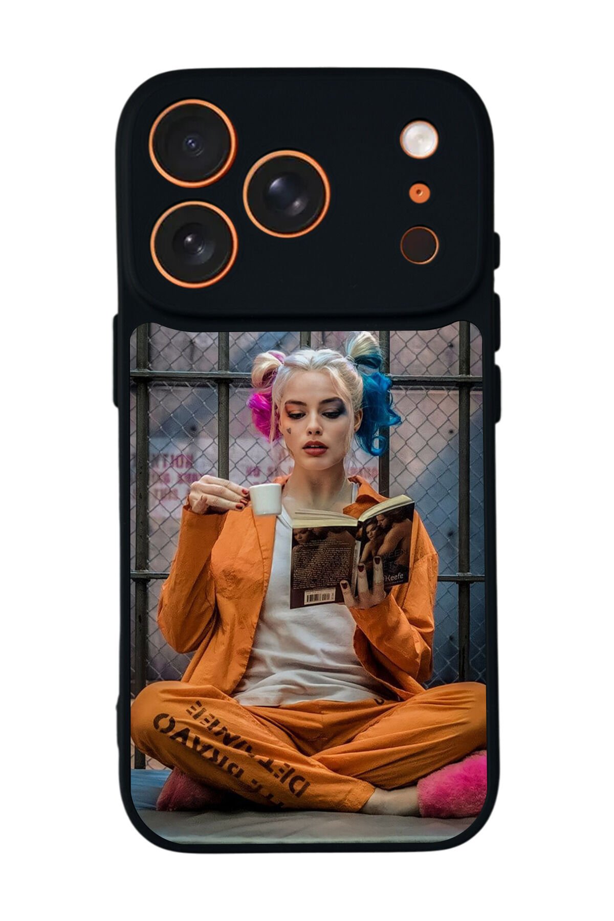 iPhone 17 Pro Max Uyumlu HarleyQueen Tasarımlı Glossy Premium Kılıf
