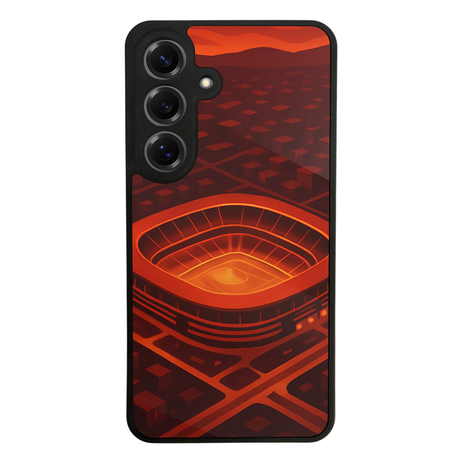 Samsung Galaxy S25 Uyumlu Aslan Tasarımlı Glossy Premium Kılıf