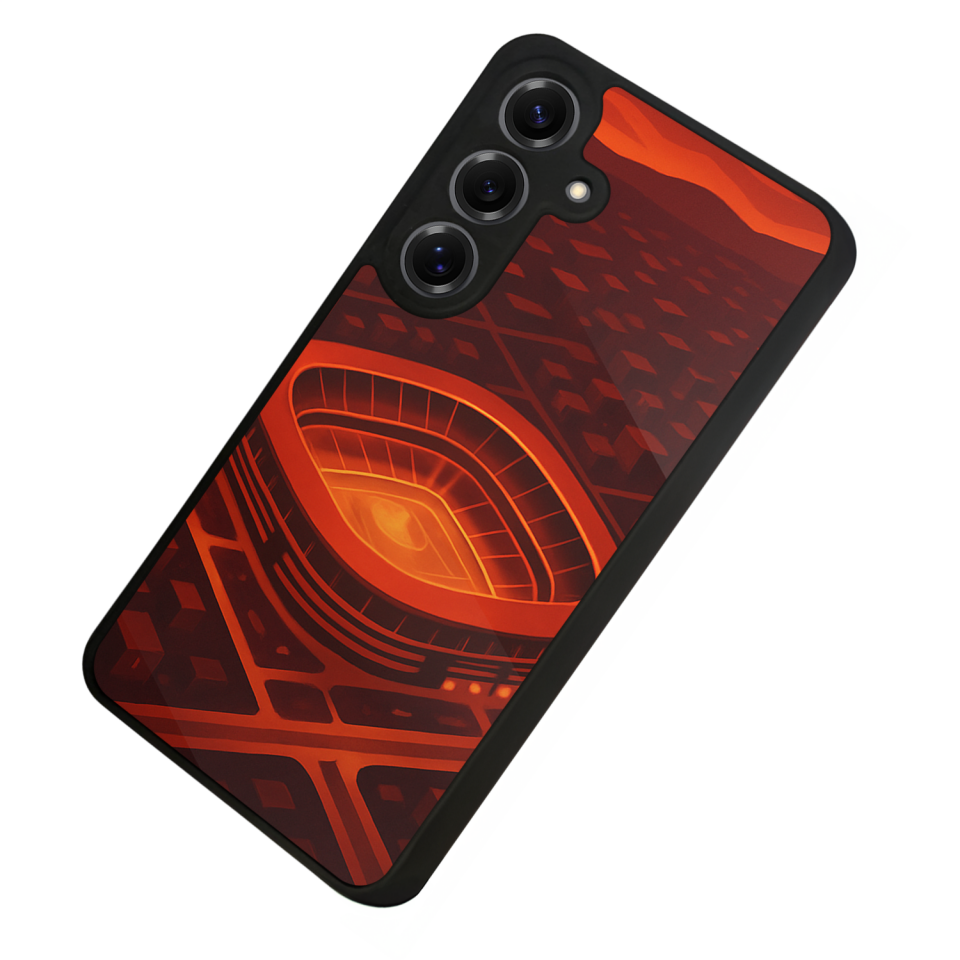 Samsung Galaxy S25 Uyumlu Aslan Tasarımlı Glossy Premium Kılıf