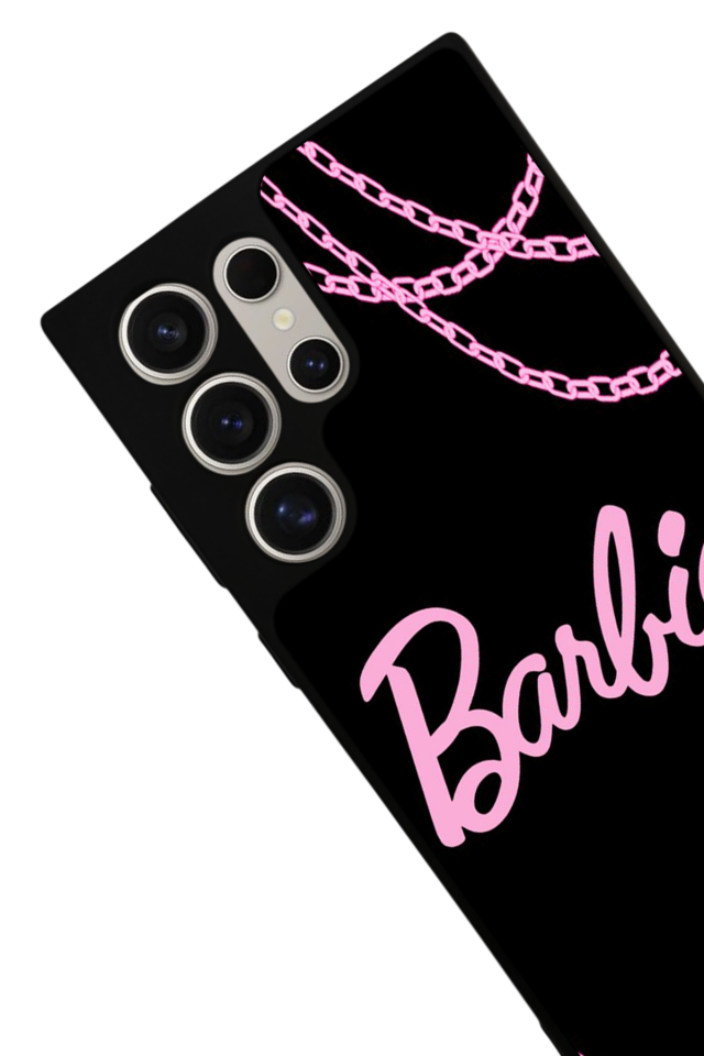 Samsung Galaxy S22 Ultra Uyumlu Barbie Tasarımlı Glossy Premium Kılıf