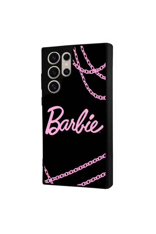 Samsung Galaxy S22 Ultra Uyumlu Barbie Tasarımlı Glossy Premium Kılıf