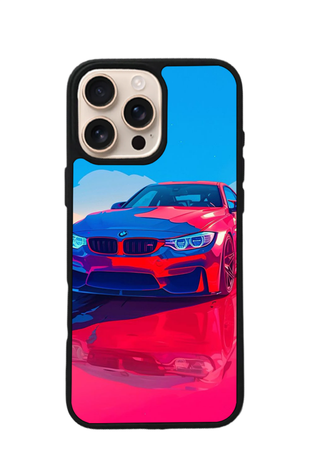 iPhone 14 Pro Max Uyumlu BMW Tasarımlı Glossy Premium Kılıf