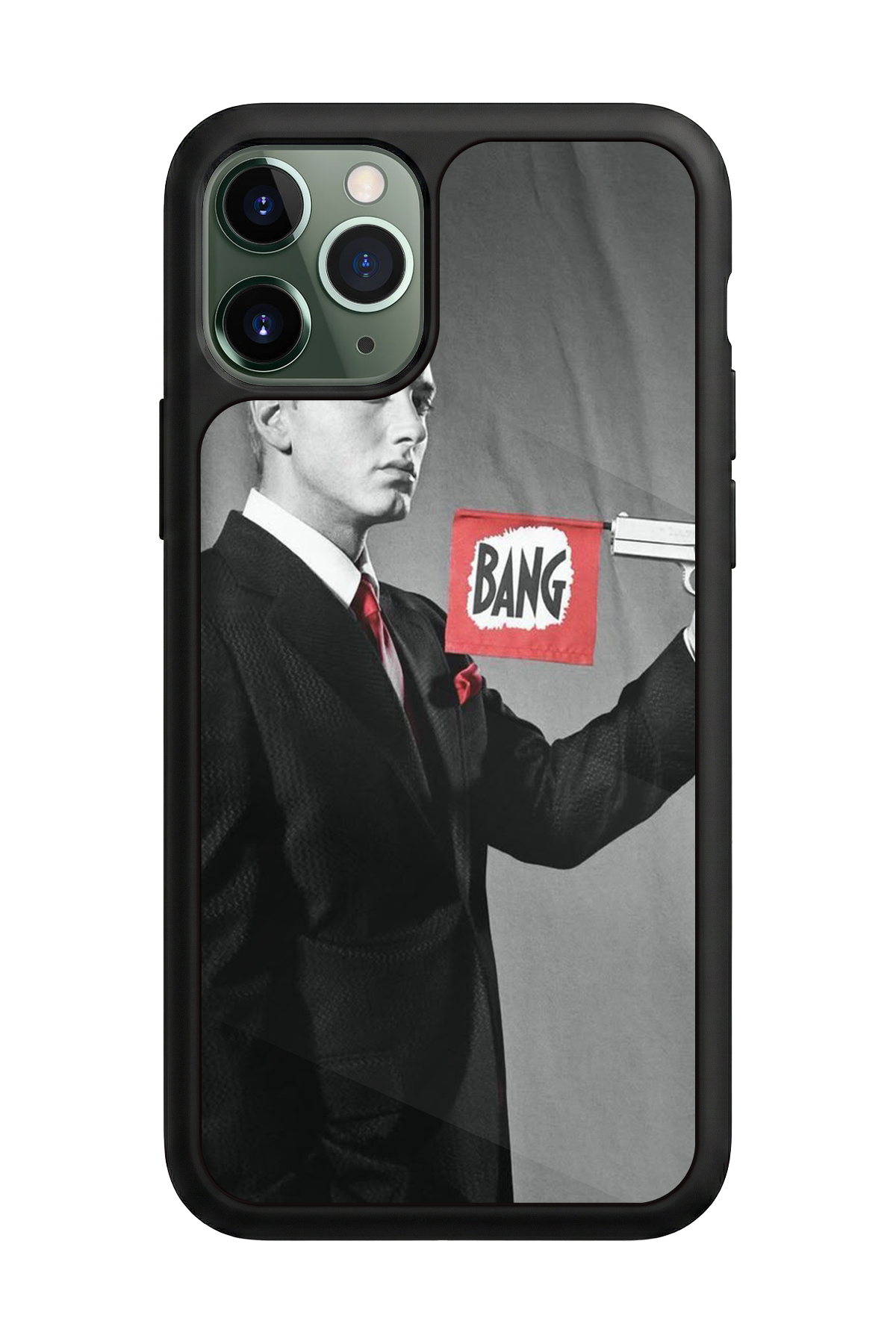 iPhone 11 Pro Max Uyumlu Eminem Tasarımlı Glossy Premium Kılıf