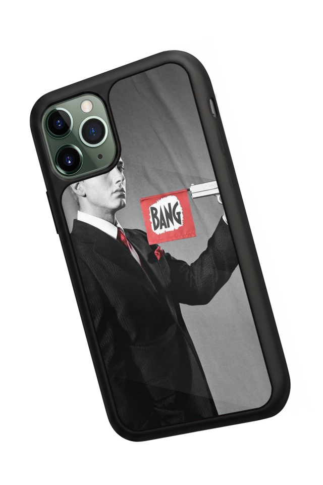 iPhone 11 Pro Max Uyumlu Eminem Tasarımlı Glossy Premium Kılıf