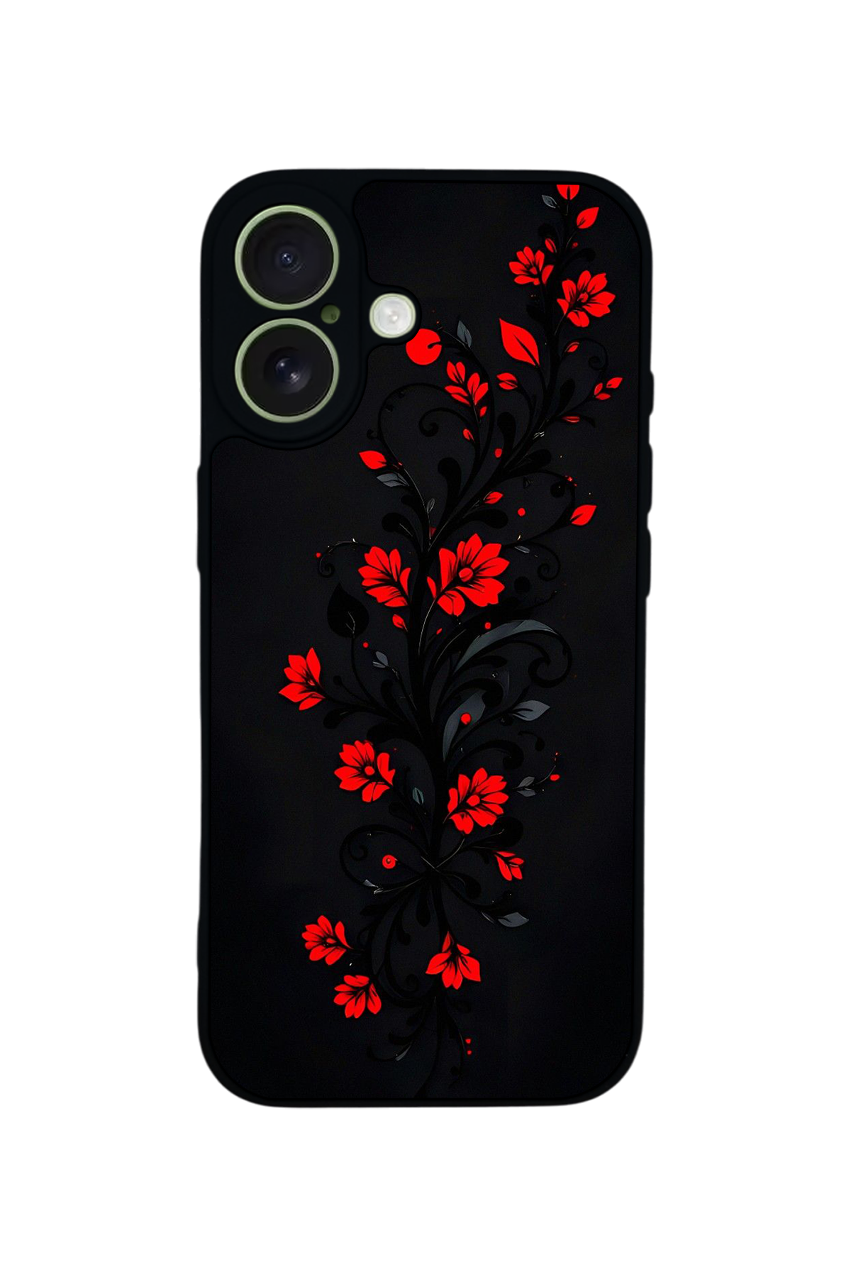 iPhone 17 Uyumlu Floral Tasarımlı Glossy Premium Kılıf