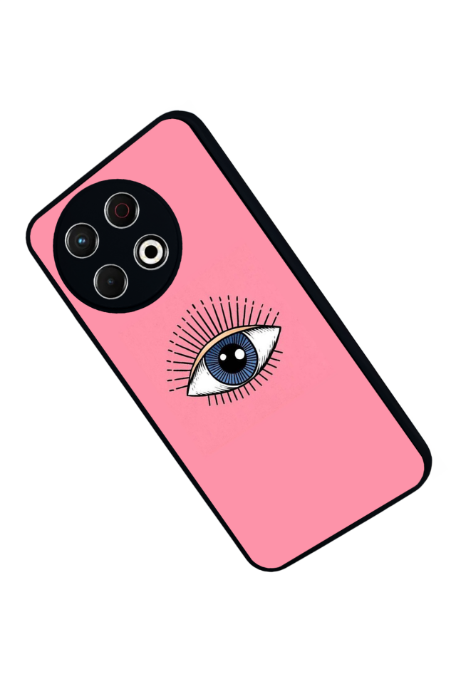 Tecno Spark 30 Pro Uyumlu Göz Tasarımlı Glossy Premium Kılıf