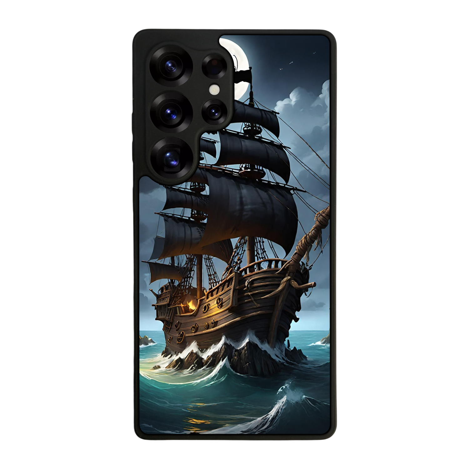 Samsung Galaxy S25 Ultra Uyumlu Korsan Tasarımlı Glossy Premium Kılıf