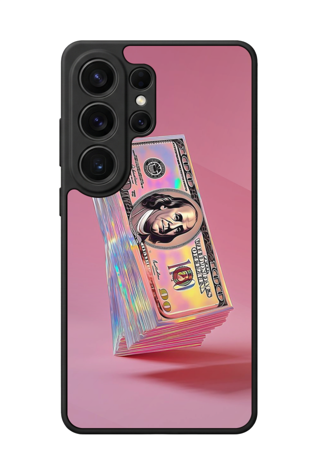 Samsung Galaxy S26 Ultra Uyumlu Money Para Tasarımlı Glossy Premium Kılıf