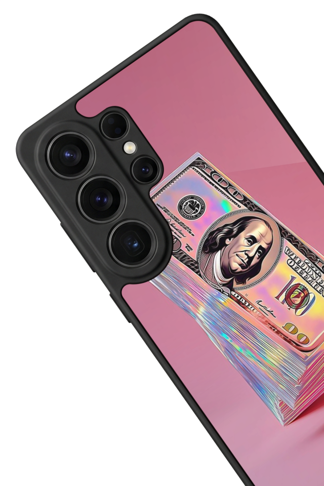 Samsung Galaxy S26 Ultra Uyumlu Money Para Tasarımlı Glossy Premium Kılıf