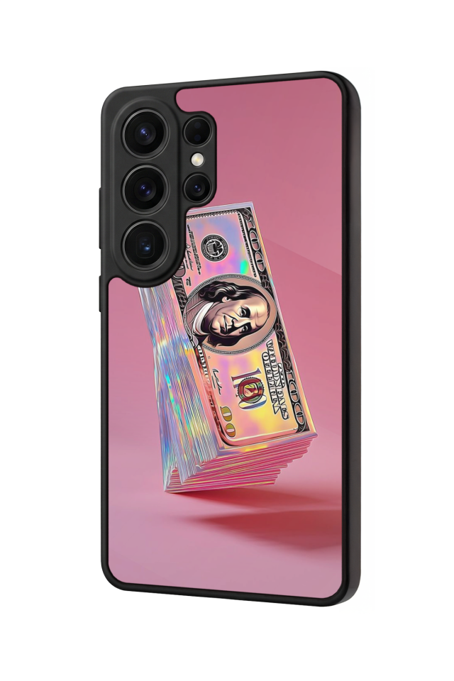 Samsung Galaxy S26 Ultra Uyumlu Money Para Tasarımlı Glossy Premium Kılıf