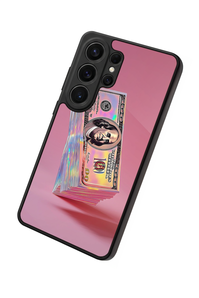 Samsung Galaxy S26 Ultra Uyumlu Money Para Tasarımlı Glossy Premium Kılıf