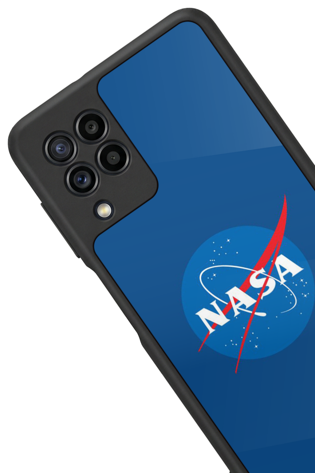 Samsung Galaxy M22 Uyumlu Nasa Tasarımlı Glossy Premium Kılıf