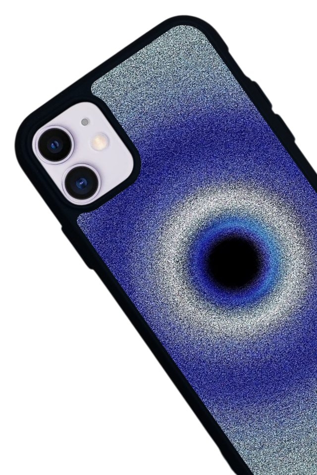 iPhone 11 Uyumlu Nazar Tasarımlı Glossy Premium Kılıf