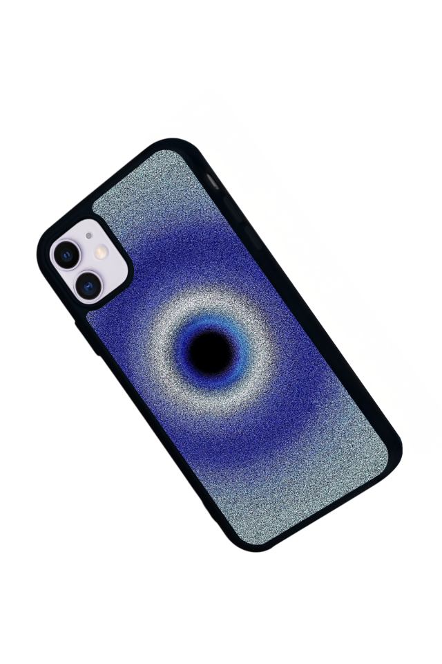 iPhone 11 Uyumlu Nazar Tasarımlı Glossy Premium Kılıf