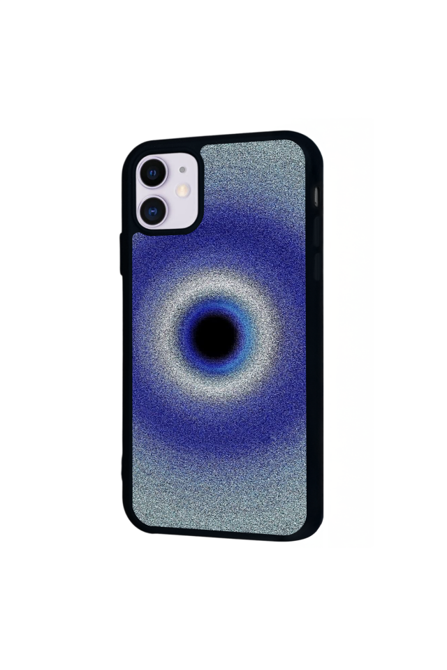iPhone 11 Uyumlu Nazar Tasarımlı Glossy Premium Kılıf
