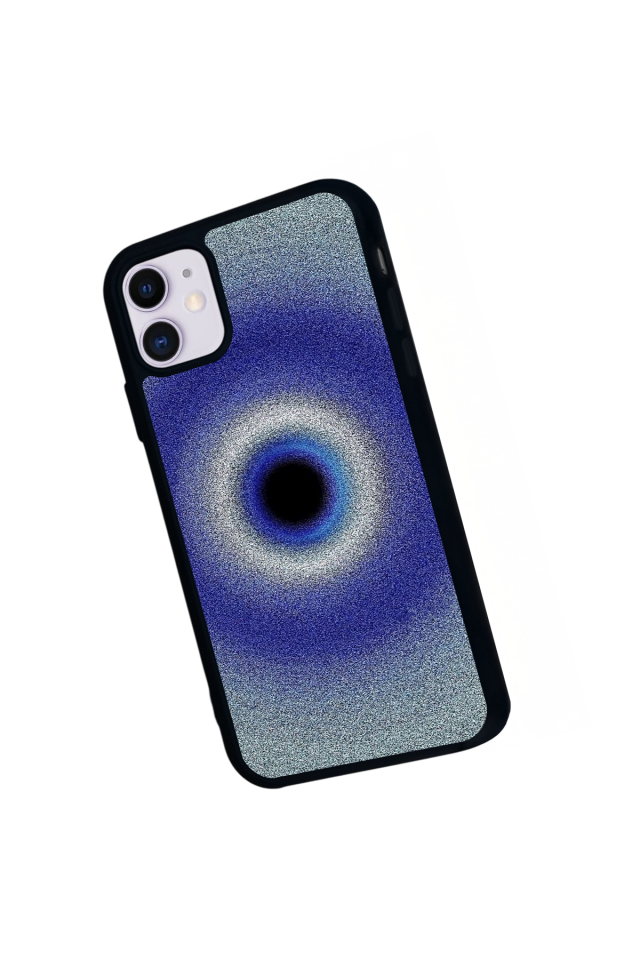 iPhone 11 Uyumlu Nazar Tasarımlı Glossy Premium Kılıf