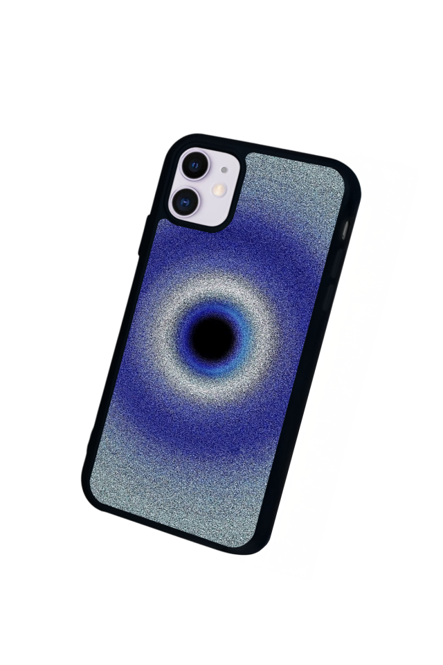 iPhone 11 Uyumlu Nazar Tasarımlı Glossy Premium Kılıf