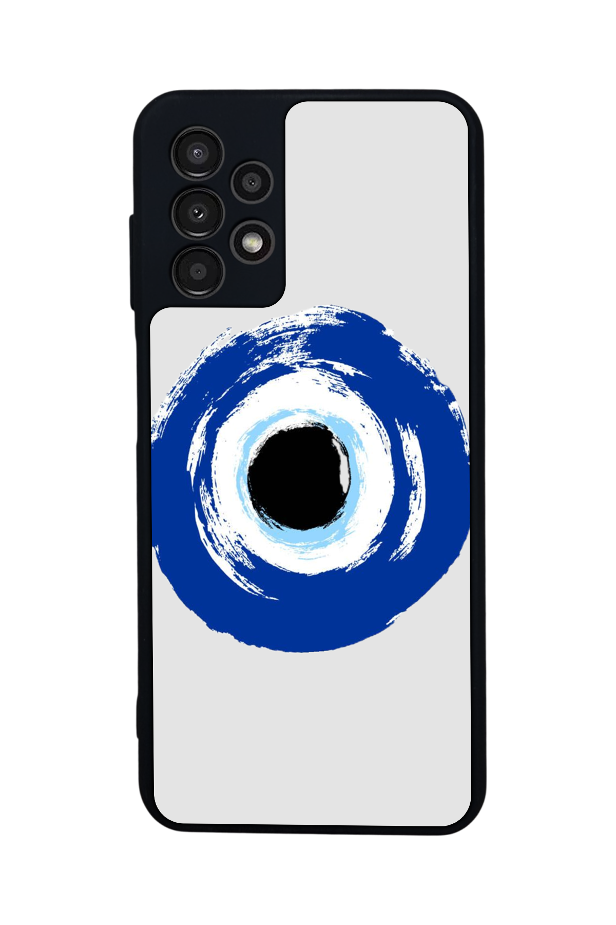 Samsung Galaxy A13 Uyumlu Nazar Tasarımlı Glossy Premium Kılıf
