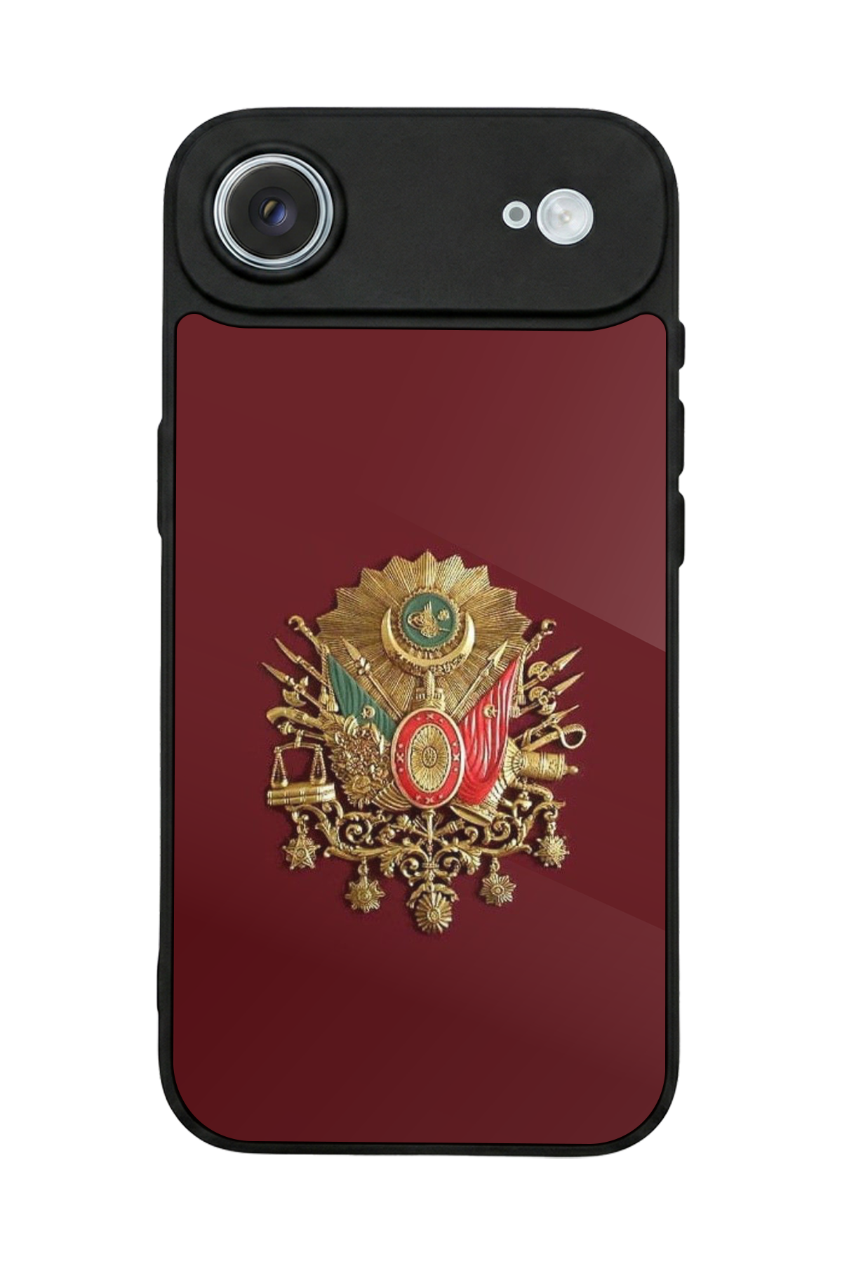 iPhone 17 Air Uyumlu Osmanli Tugrasi Tasarımlı Glossy Premium Kılıf