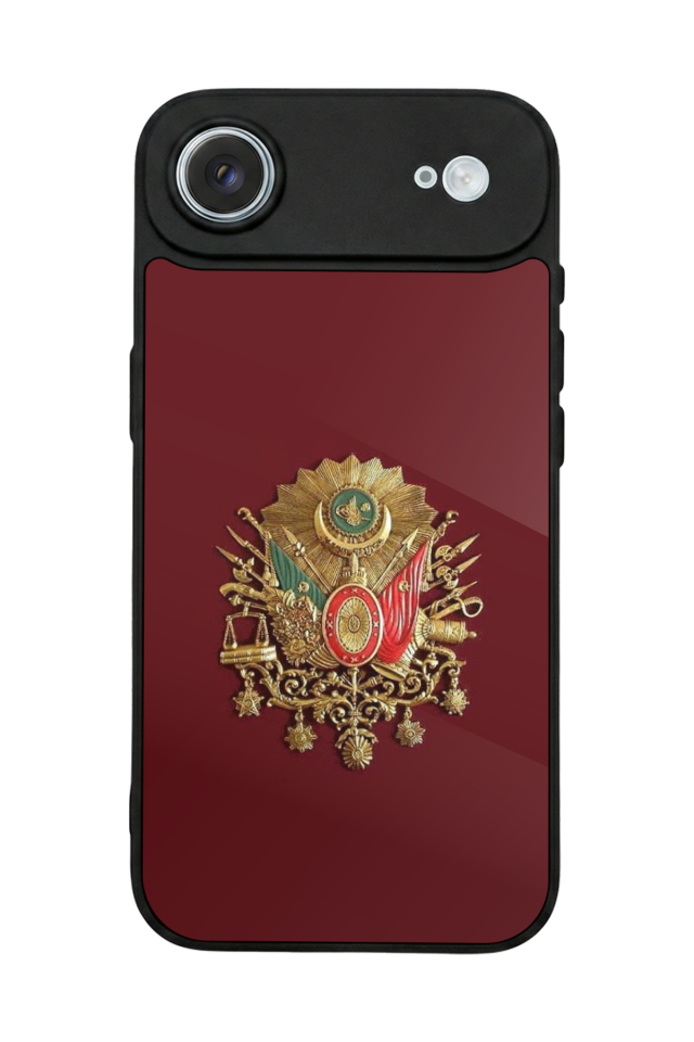 iPhone 17 Air Uyumlu Osmanli Tugrasi Tasarımlı Glossy Premium Kılıf