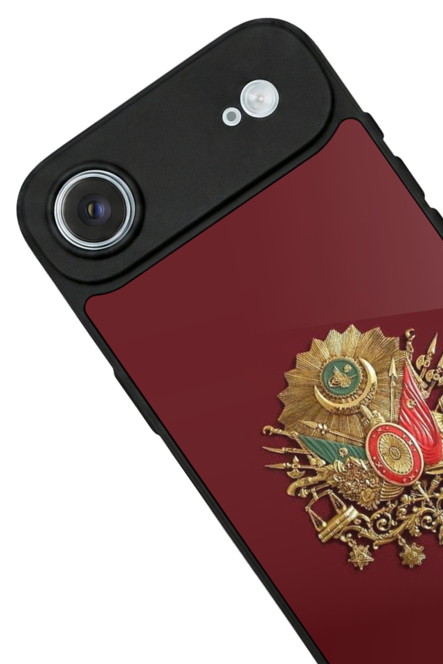 iPhone 17 Air Uyumlu Osmanli Tugrasi Tasarımlı Glossy Premium Kılıf