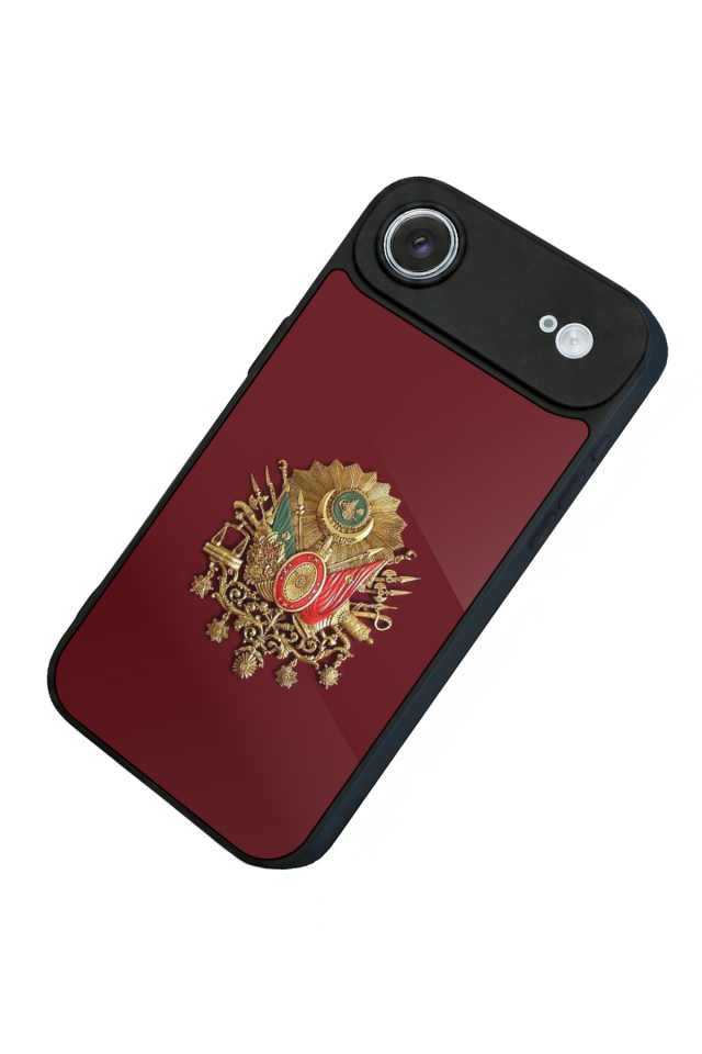 iPhone 17 Air Uyumlu Osmanli Tugrasi Tasarımlı Glossy Premium Kılıf