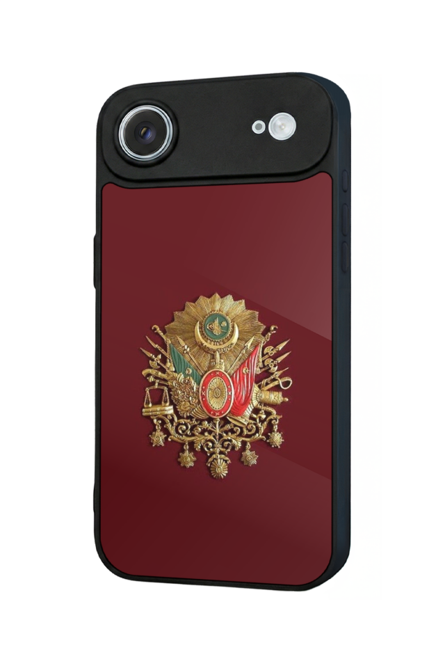 iPhone 17 Air Uyumlu Osmanli Tugrasi Tasarımlı Glossy Premium Kılıf