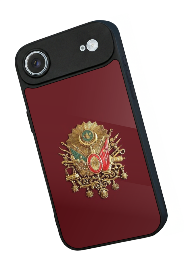 iPhone 17 Air Uyumlu Osmanli Tugrasi Tasarımlı Glossy Premium Kılıf