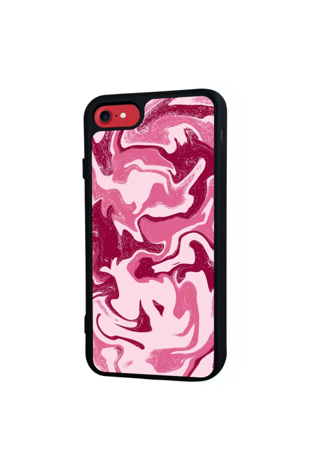 iPhone SE Uyumlu Soft Degrade Tasarımlı Glossy Premium Kılıf