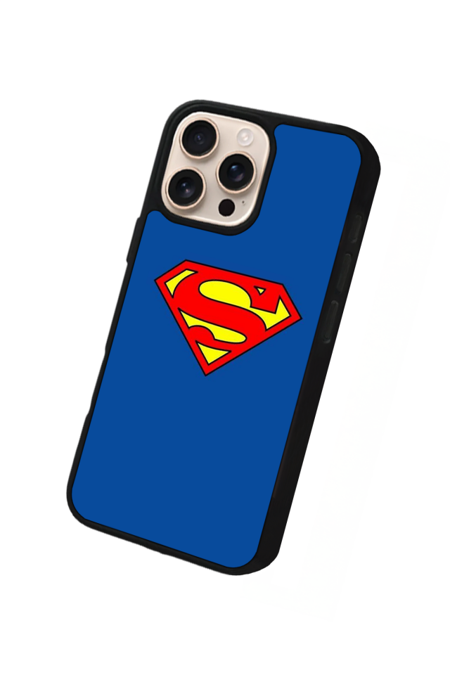 iPhone 15 Pro Uyumlu Superman Tasarımlı Glossy Premium Kılıf
