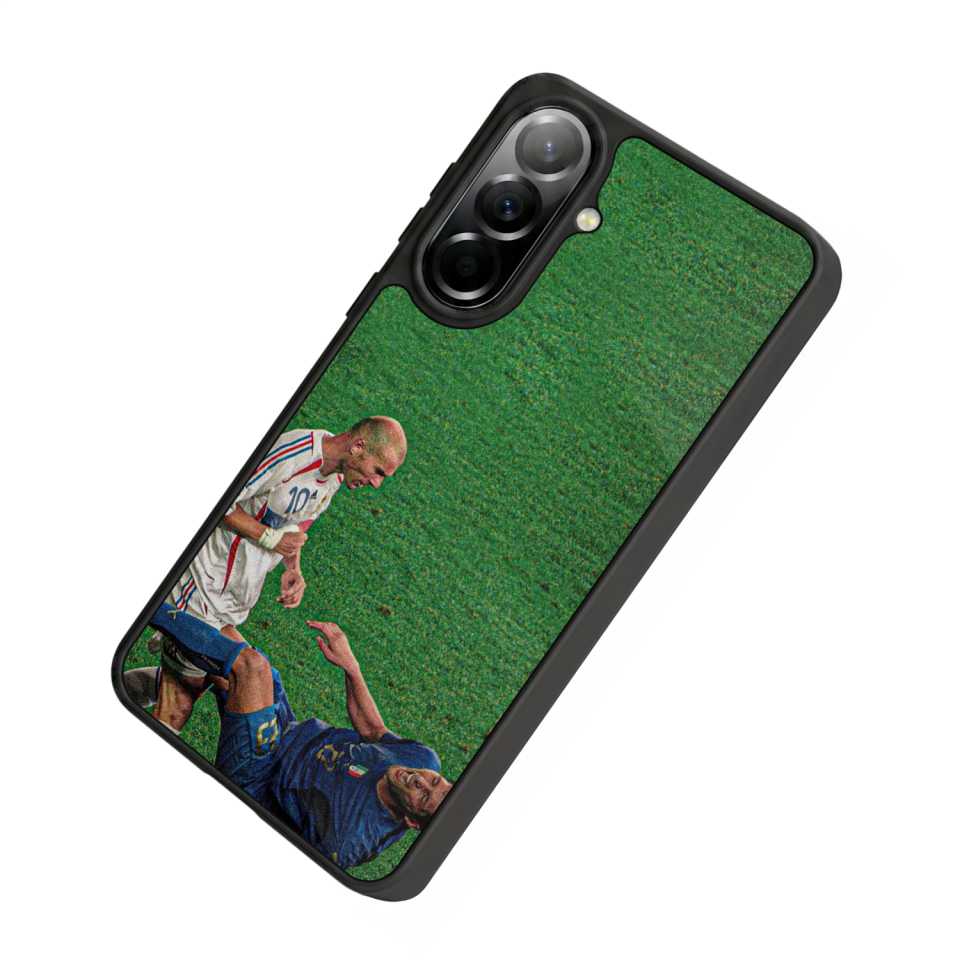 Samsung Galaxy A37 Uyumlu Zidane Tasarımlı Glossy Premium Kılıf