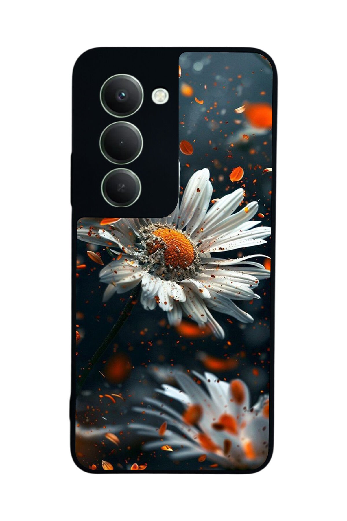Xiaomi Redmi 15 5G Uyumlu Cicek Tasarımlı Glossy Premium Kılıf
