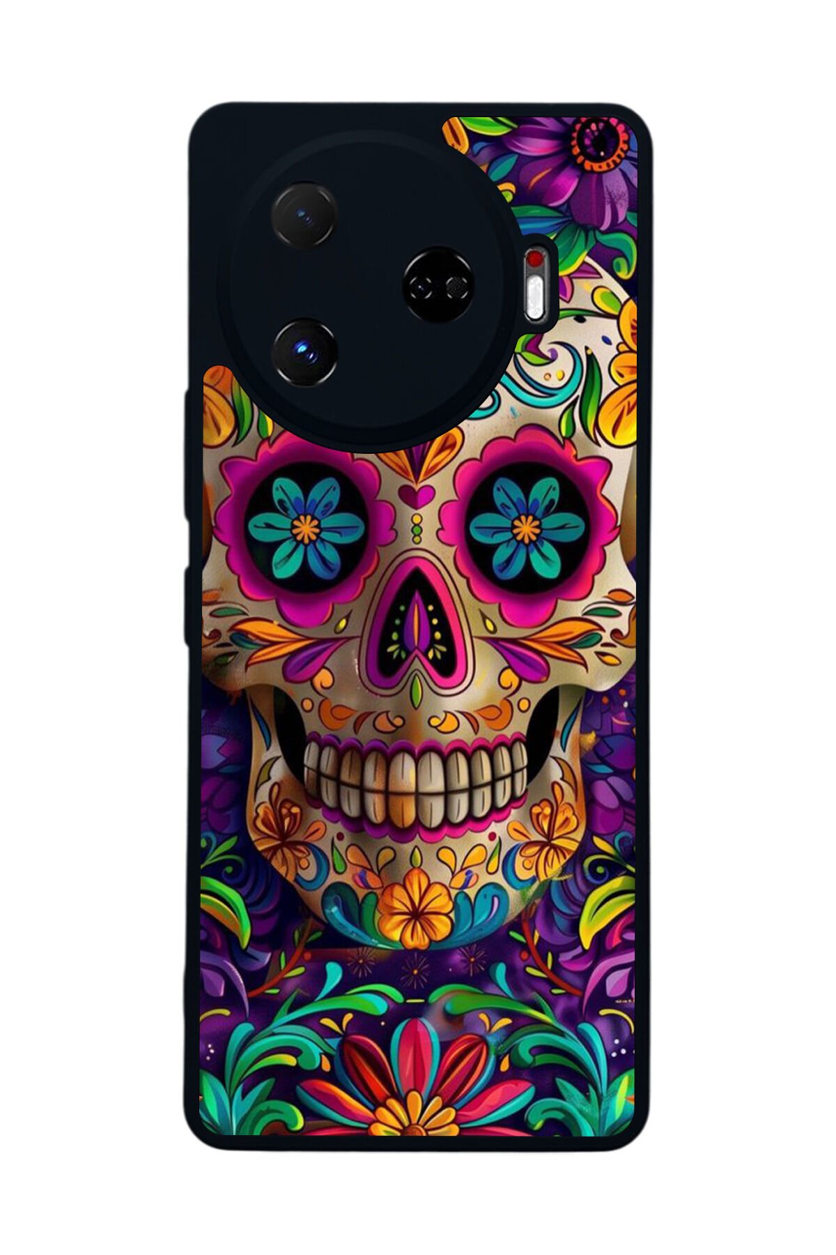 Tecno Camon 30 Pro Uyumlu KuruKafa Tasarımlı Glossy Premium Kılıf