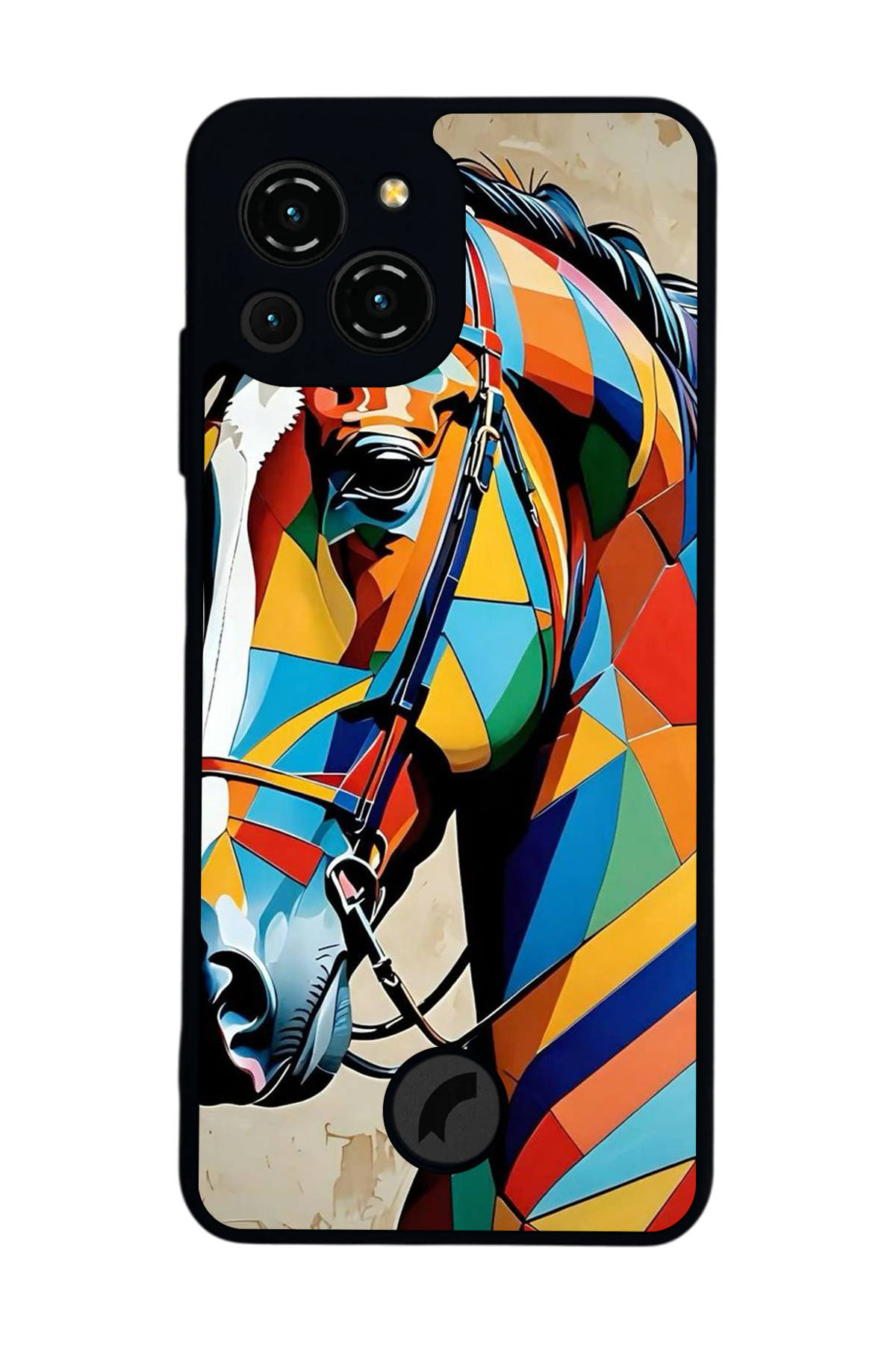 Reeder S23 Pro Max Uyumlu At Horse Tasarımlı Glossy Premium Kılıf